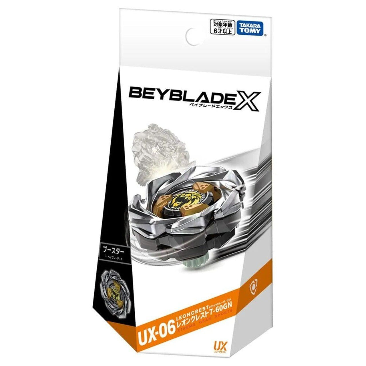 日版 爆旋陀螺 Beyblade X TAKARA TOMY UX-06 雄獅獵爪7-60GN