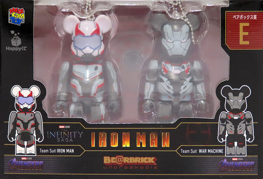 Bearbrick  BE@RBRICK IRON MAN 一番賞 E賞 Infinity SAGA 「Happyくじ MARVEL『Iron-Man』」