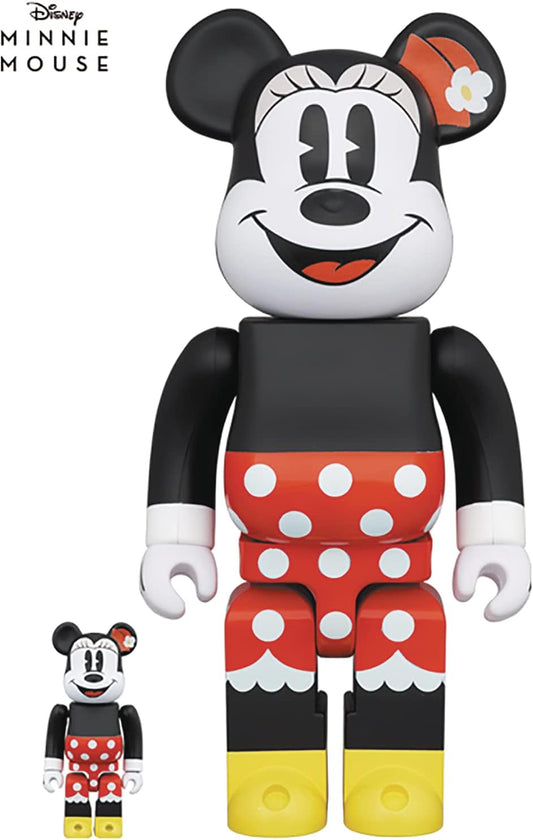 Be@rbrick MINNIE MOUSE 100％ & 400％