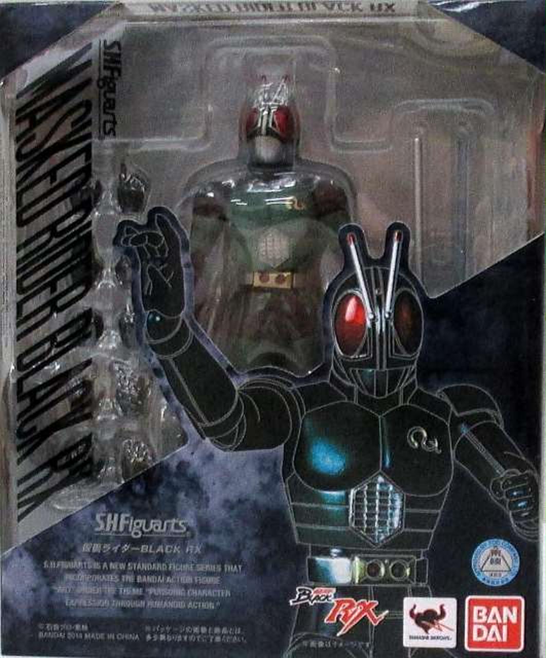 SHF kamen rider 幪面超人 black rx ver2.0