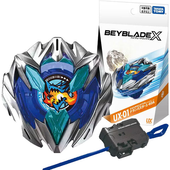 日版 爆旋陀螺 Beyblade X UX-01 蒼龍爆刃 1-60A