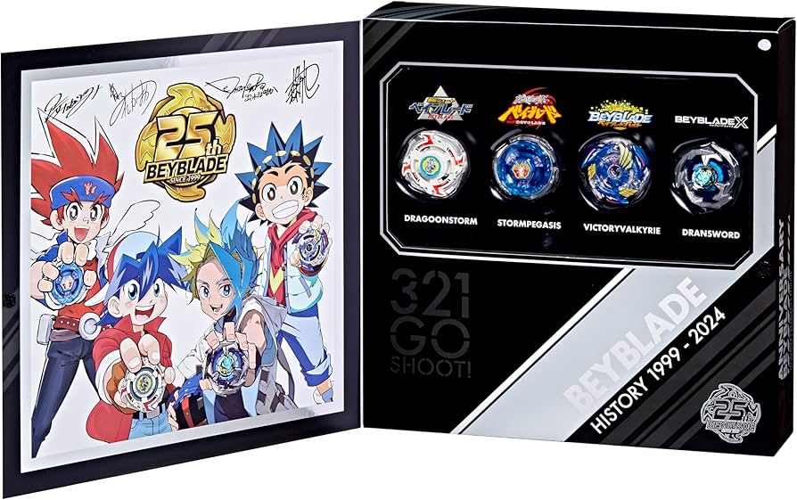 TAKARA TOMY Beyblade X  爆旋陀螺 25週年紀念套裝