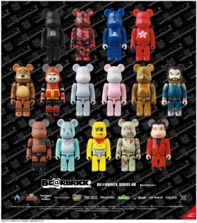 全新 未開盒 日版 原箱 原盒 Medicom Be@Rbrick  100% Series 48  (24盒)