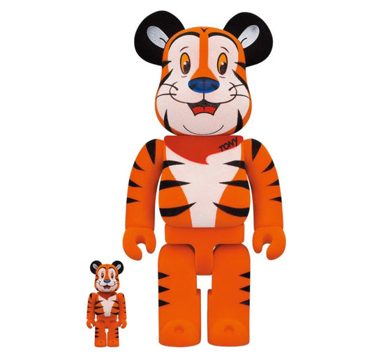 BE@RBRICK TONY THE TIGER FLOCKY Ver. 100％ & 400％