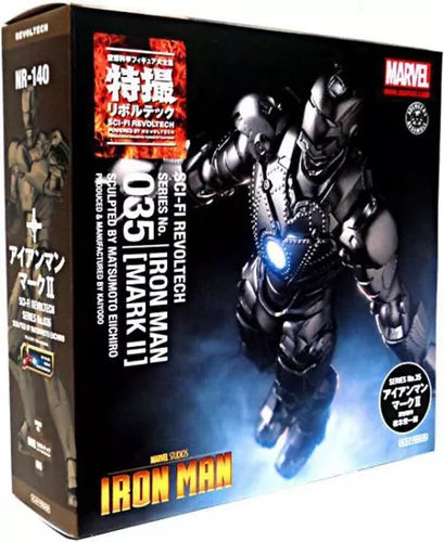 Sci-Fi Revoltech series 035 - Iron man Mark 2 特撮 NR-140