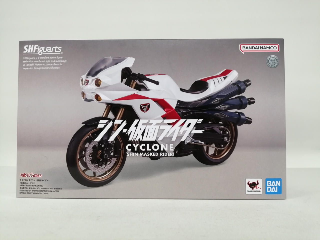 S.H.Figuarts SHF 新・幪面超人(Shin Masked Rider)  旋風號電單車 (Cyclone)