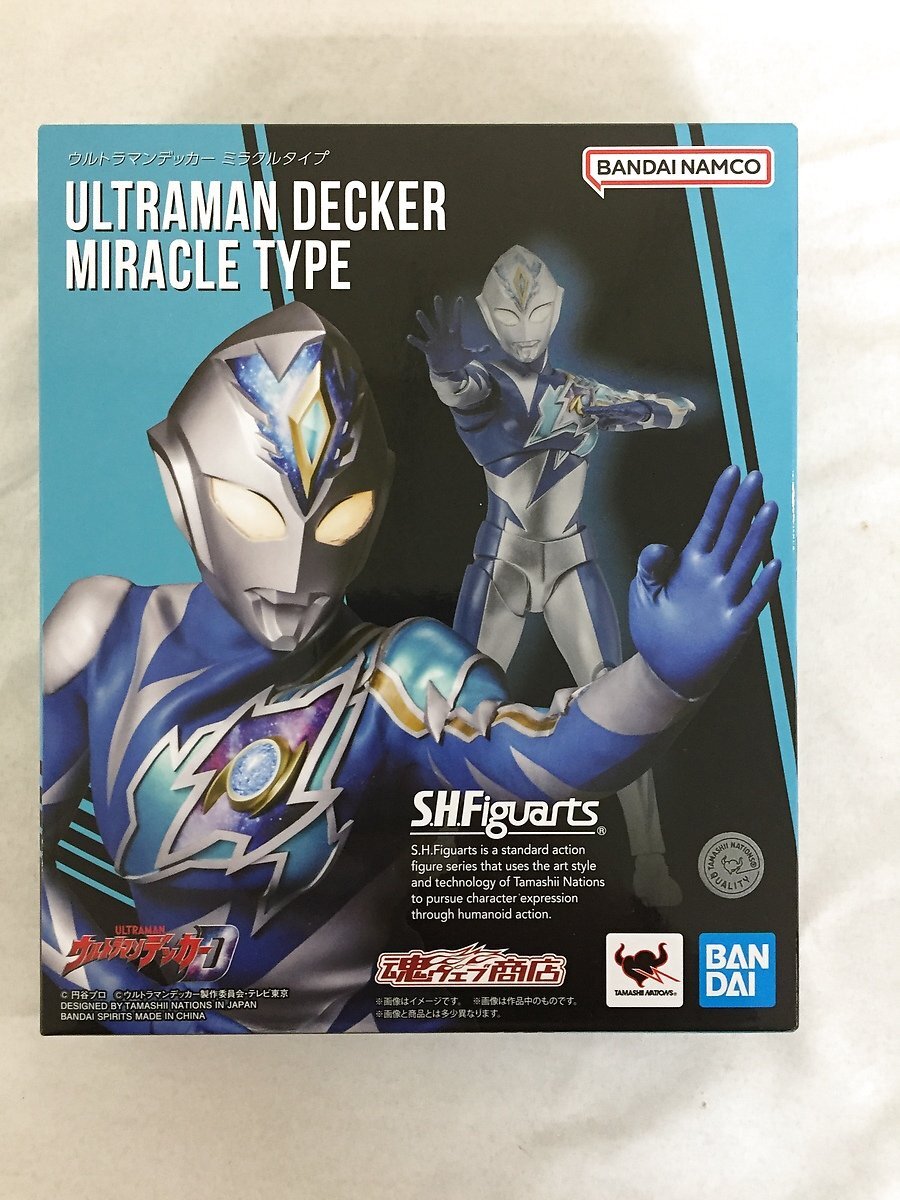 日版 魂限定 SHFiguarts 超人 帝卡 奇跡型態 ultraman decker miracle type