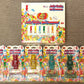 BE@RBRICK 100% BEARBRICK  Jelly Belly Series 1 全6種