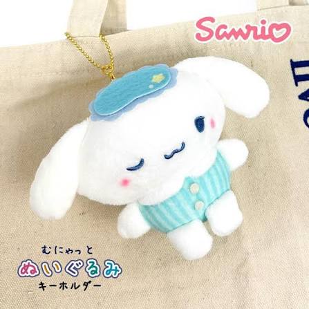 Sanrio cinamoroll 玉桂狗 大耳狗睡覺 公仔掛飾