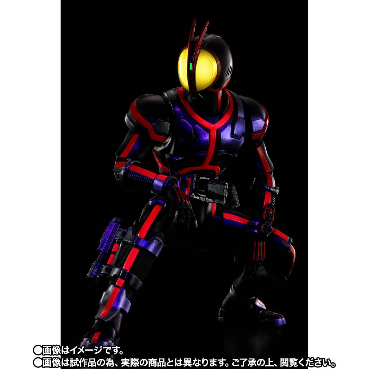 全新日版 S.H.Figuarts 幪面超人555 Night color ver. 真骨彫