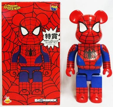 Be@rick 蜘蛛俠 spiderman 400% 「Happyくじ MARVEL×BE＠RBRICK」 特賞