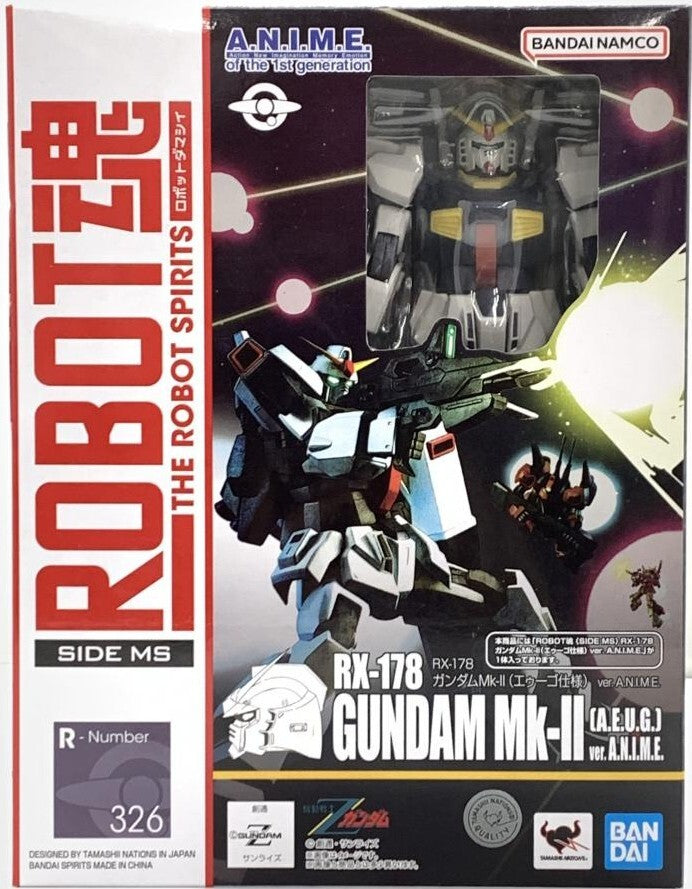 日版 Bandai Robot 魂 機動戰士高達 Z Zeta ROBOT SPIRITS RX-178 GUNDAM Mk-Ⅱ (TITANS) ver. A.N.I.M.E. 機動戰士高達