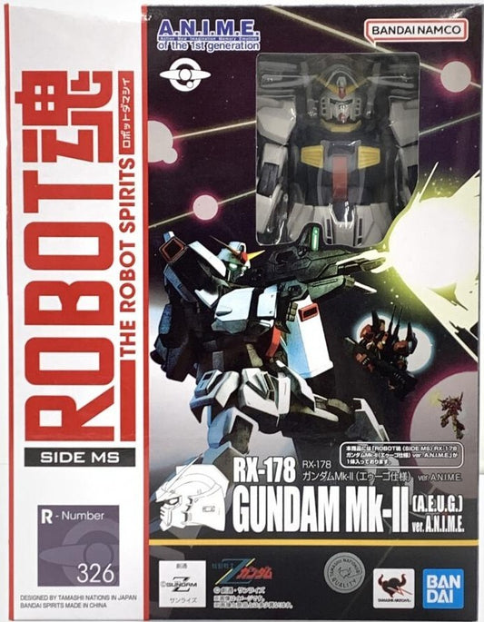日版 Bandai Robot 魂 機動戰士高達 Z Zeta ROBOT SPIRITS RX-178 GUNDAM Mk-Ⅱ (TITANS) ver. A.N.I.M.E. 機動戰士高達