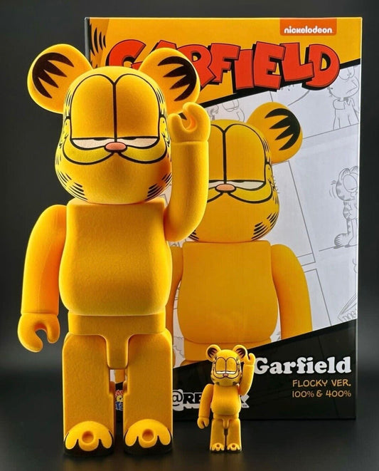 BE@RBRICK Garfield AM I COOL OR WHAT? 100% & 400%